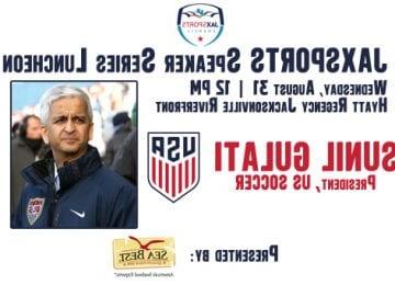 E世博国际娱乐官网网址 Speaker Series – US Soccer President Sunil Gulati – Aug 31